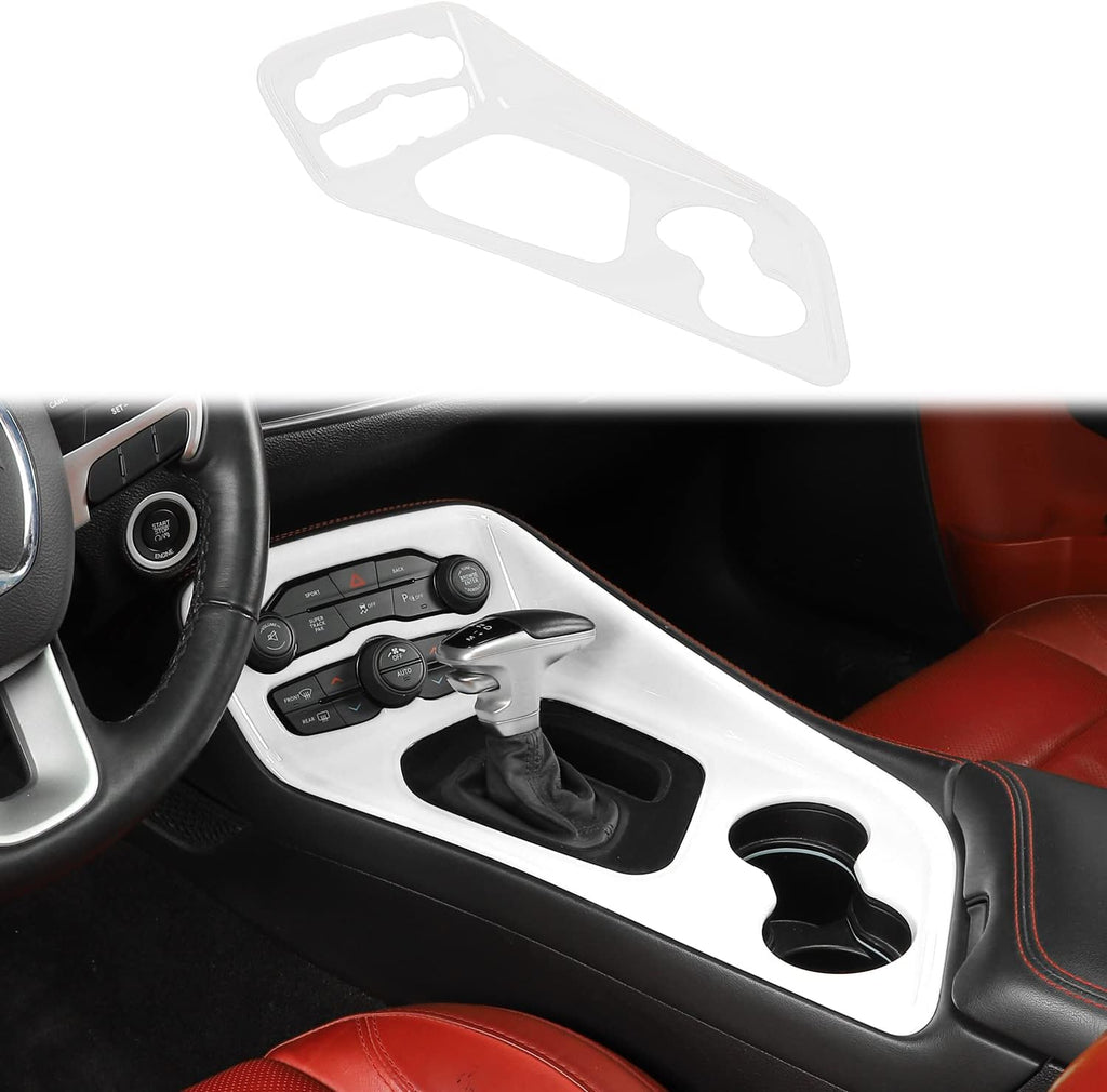 ABS Carbon Fiber Gear Shift Panel Trim T7647