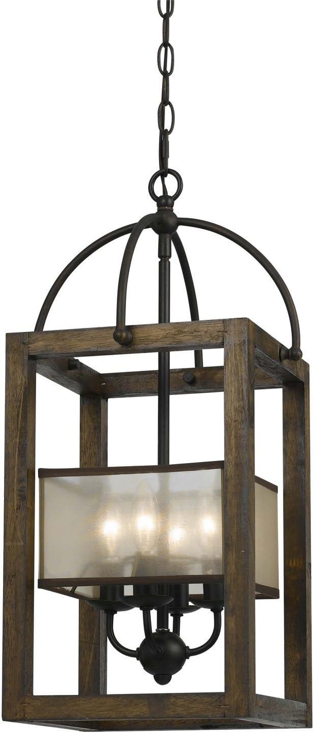 Dark Bronze Four Light Chandelier X974401