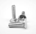 1/4x22-20 x 5x22 Coarse Thread Carriage Bolt Stainless Steel 18-8 Pk 100 E662