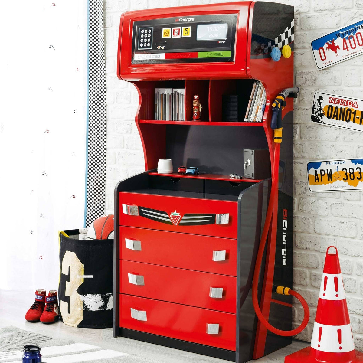 4 Drawer Chest with Extra Storage V197