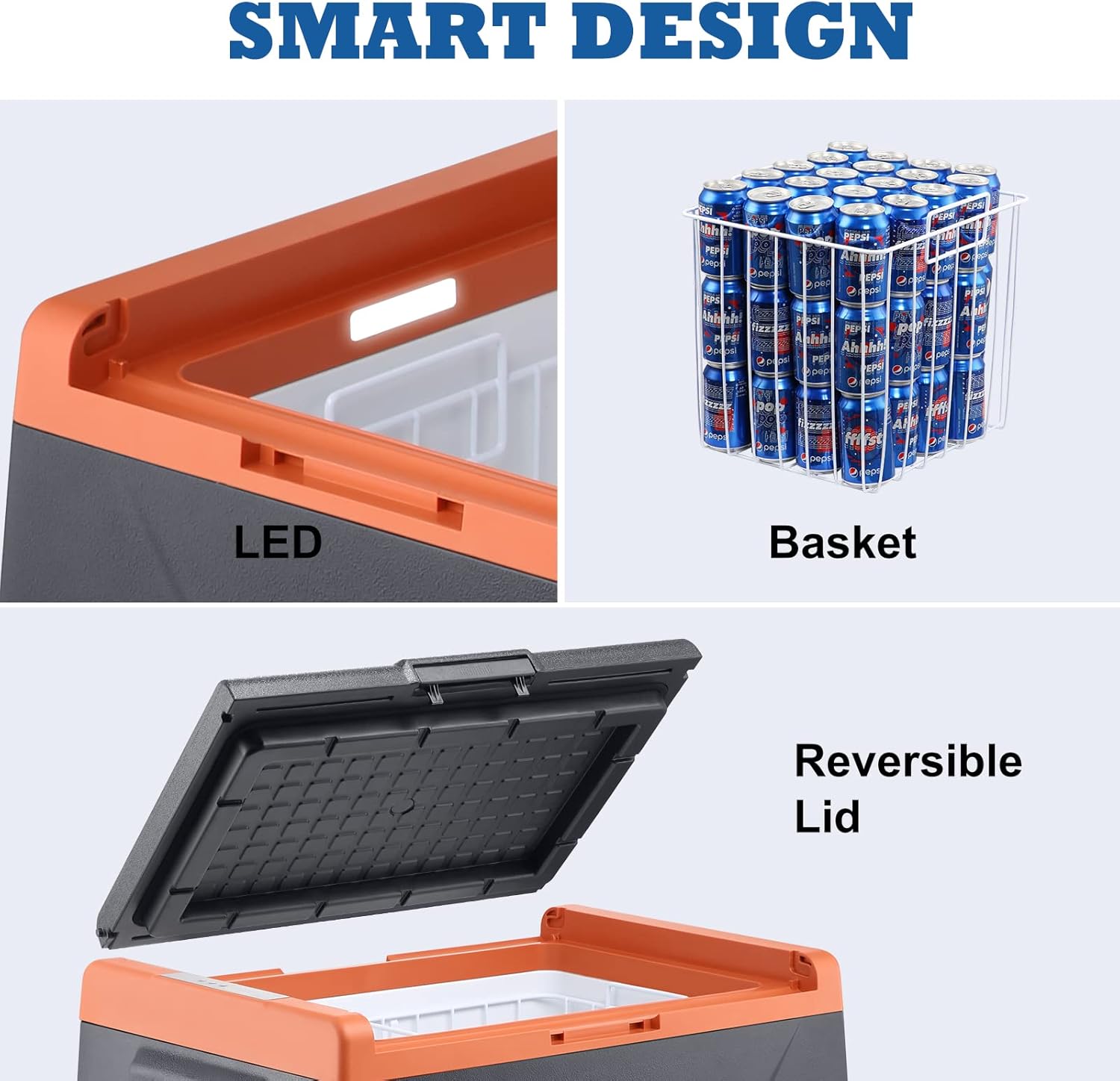 Portable Refrigerator Freezer Cooler, 12 volt, DC & AC & Solar Panel & Power Station N93916