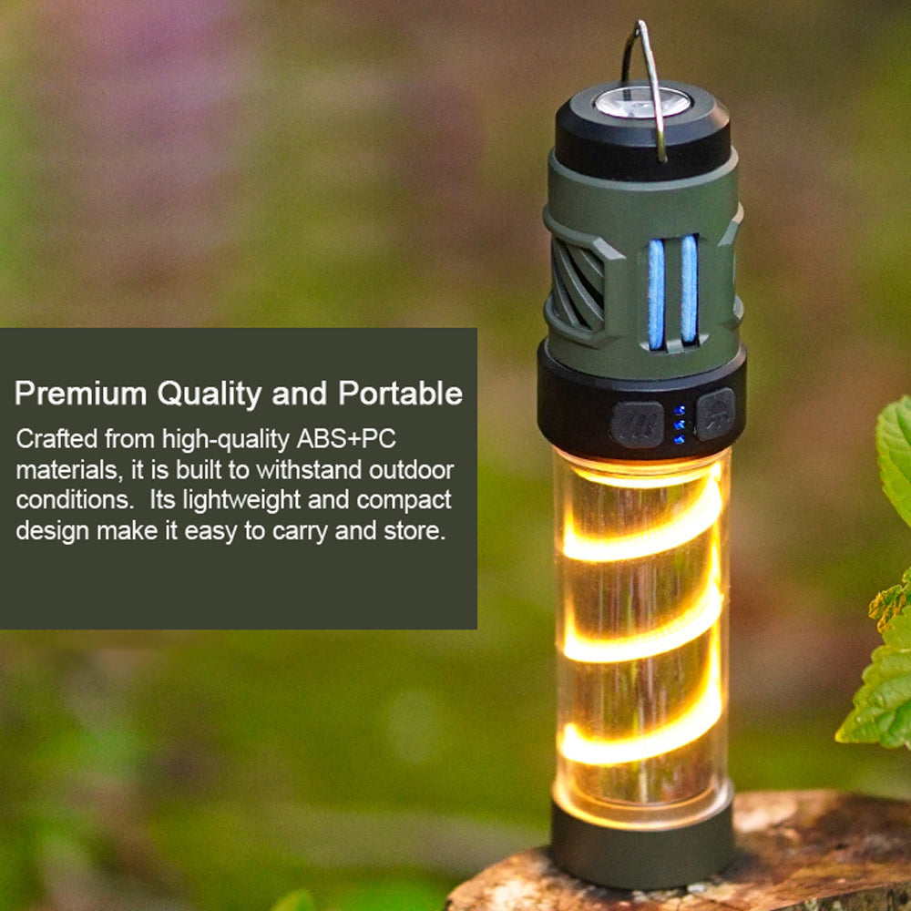 Tent Lamp with Mosquito Tent, 5 Modes, Portable LED Tent Lamp K528286
