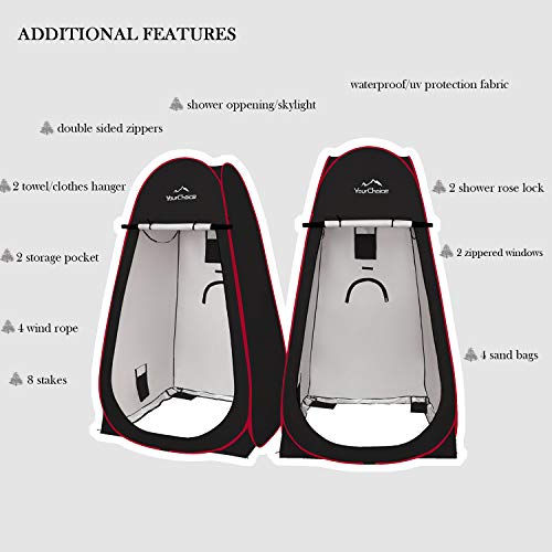 Oversized Pop Up Privacy Tent W165754