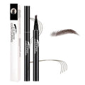 2PCS Microblading Eyebrow Pen 4 Fork Tip Waterproof I9695