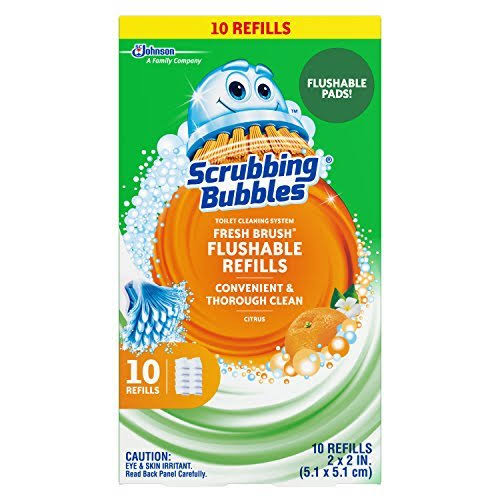 Flushable Toilet Cleaning Refill, 10 ct T710647
