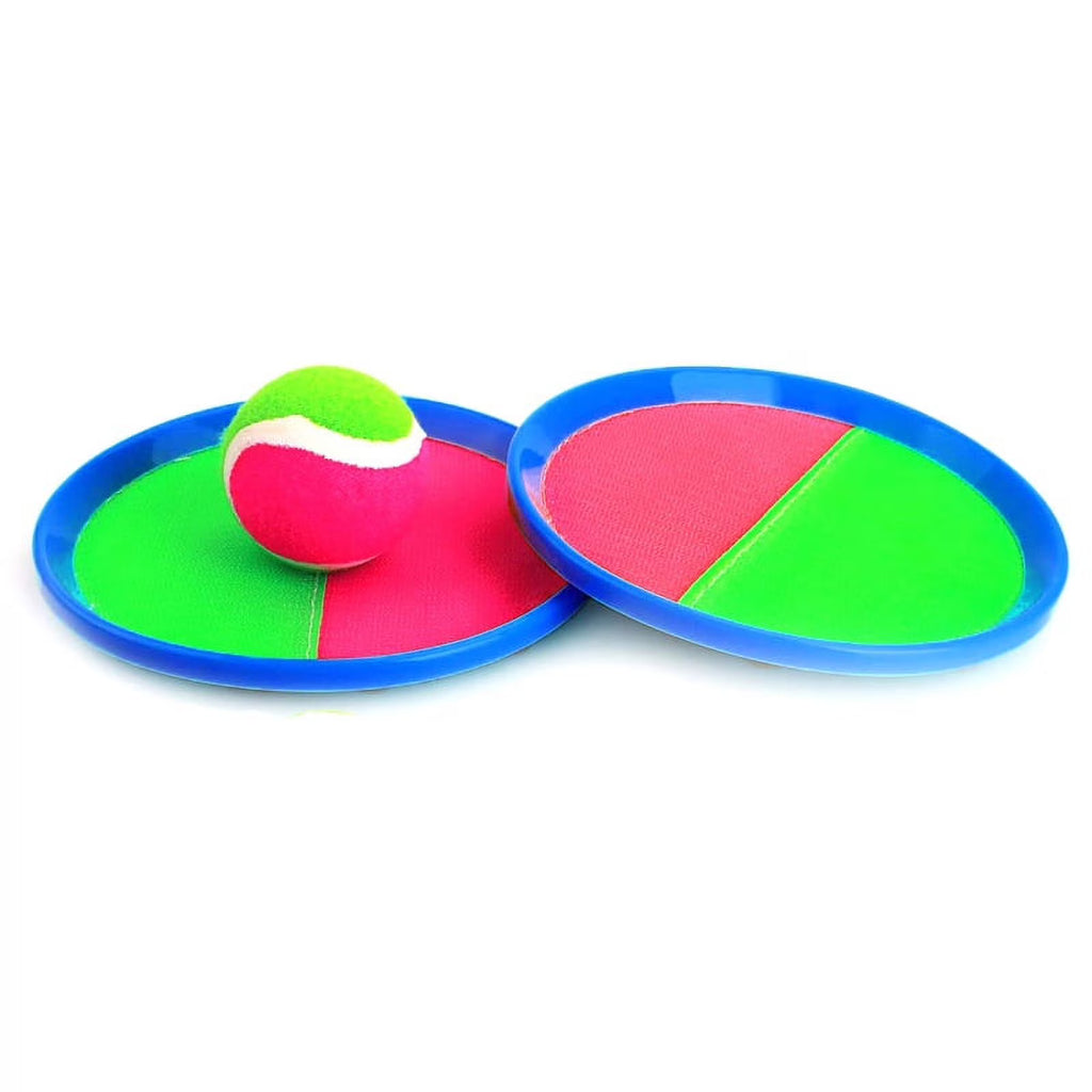 Blue Self-Stick Paddle Ball Catch Set V61086