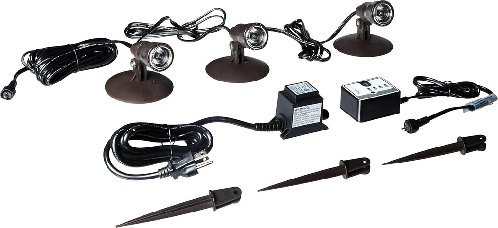 Underwater Submersible LED Spotlight Aquarium Lamp Kit F93693