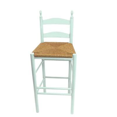 Coastal Blue Bar Stool K3174