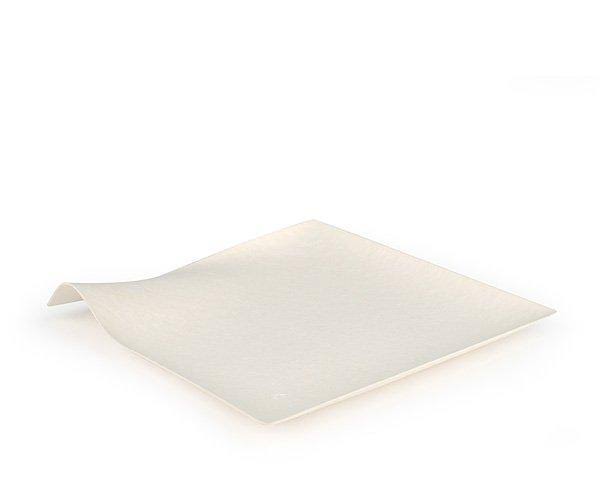 6 in. Compostable Plate White Square V665