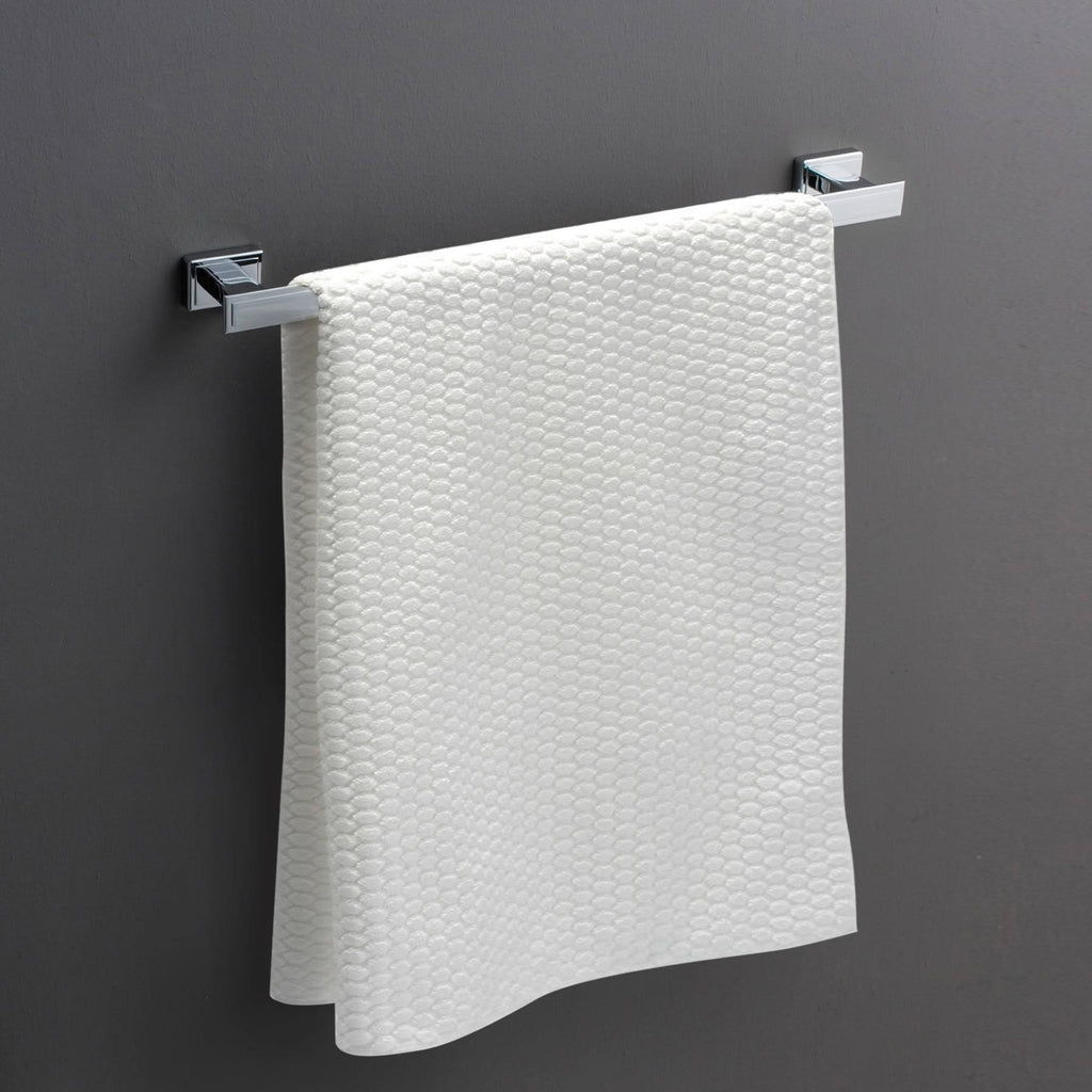 Silver Wall Mounted Towel Bar B1833