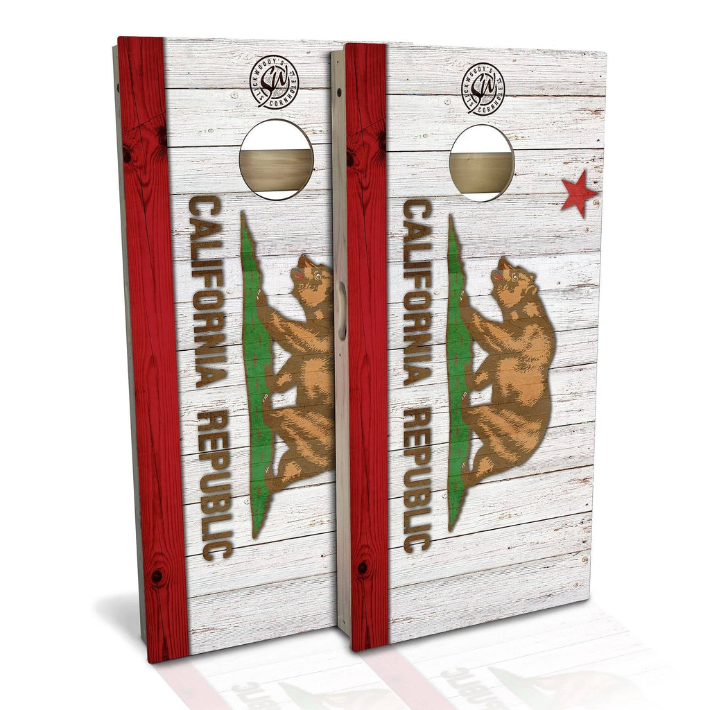 Solid Wood 10 Piece Cornhole Set O248461