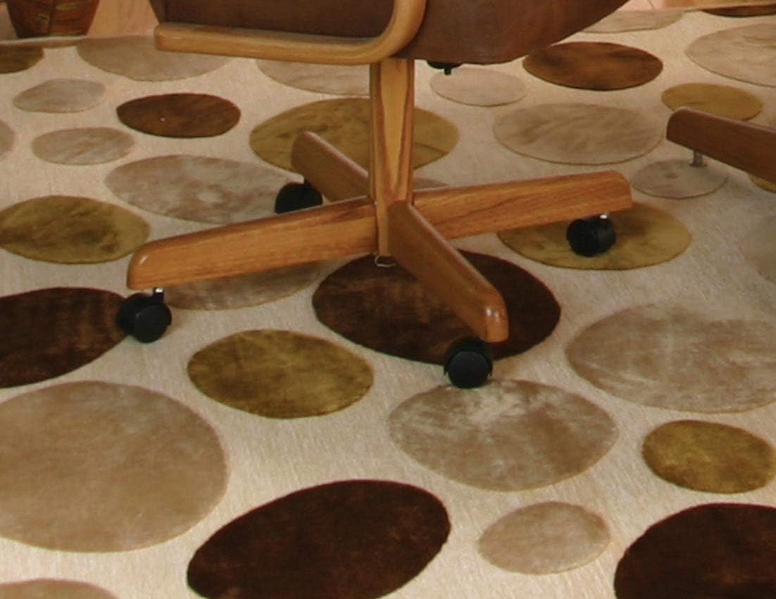 Set of 2 Swivel Tilt Caster Chair Base Z744