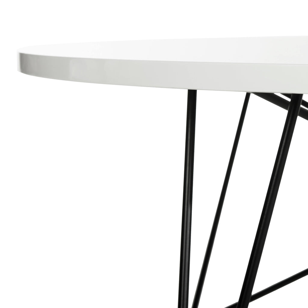 Lacquer White Coffee Table T4640