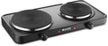 Cast-Iron Double Burner with Stainless Steel Body O4822
