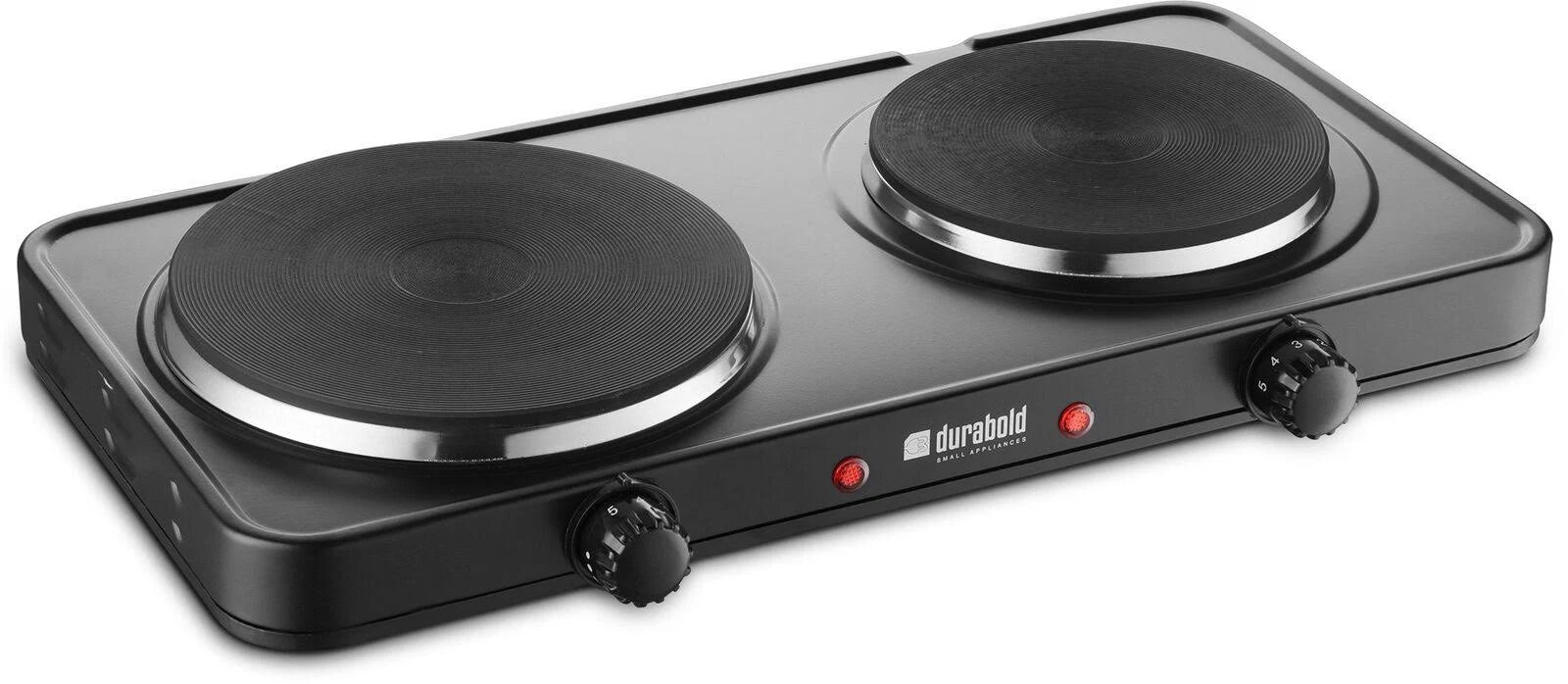 Cast-Iron Double Burner with Stainless Steel Body O4822