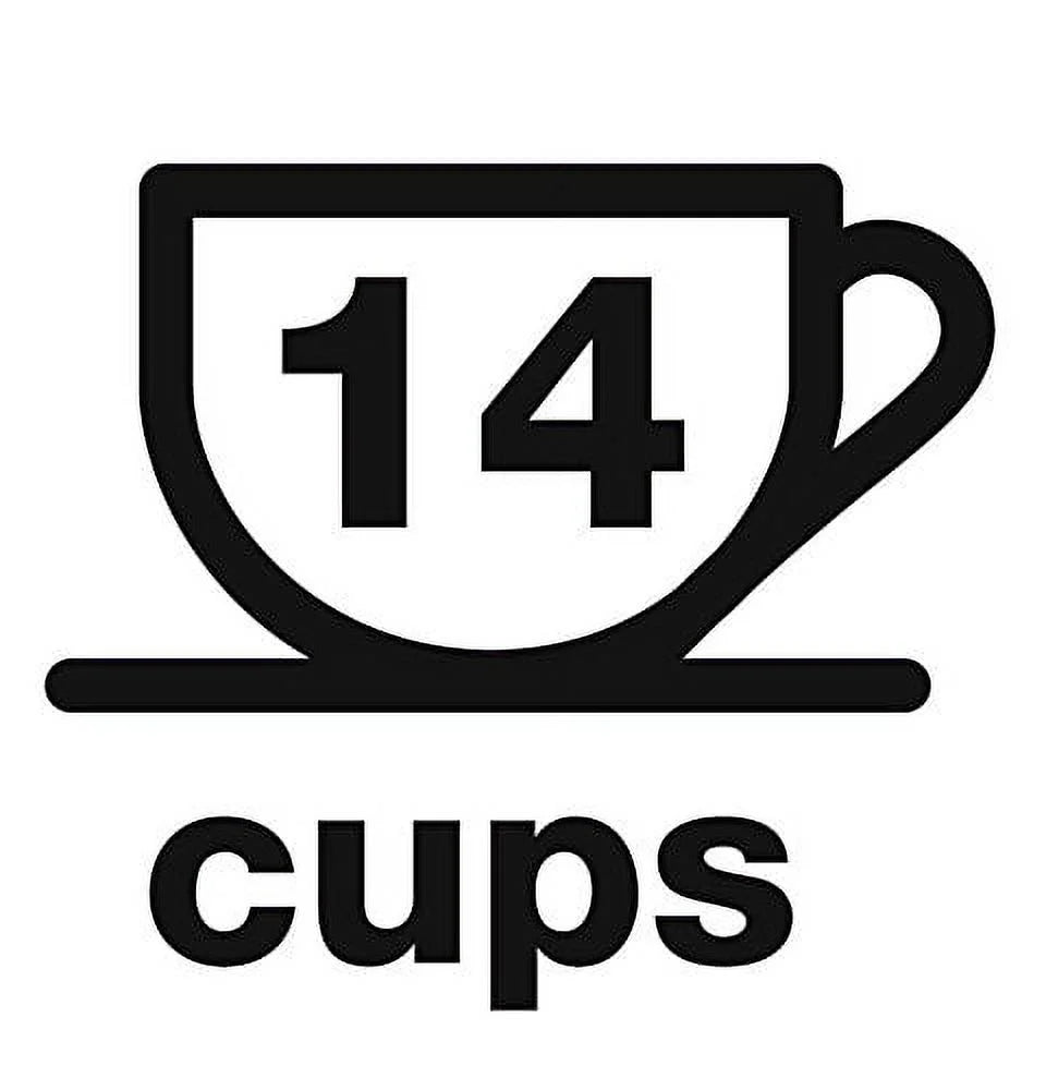 Black 14-Cup Programmable Coffee Maker Q79547