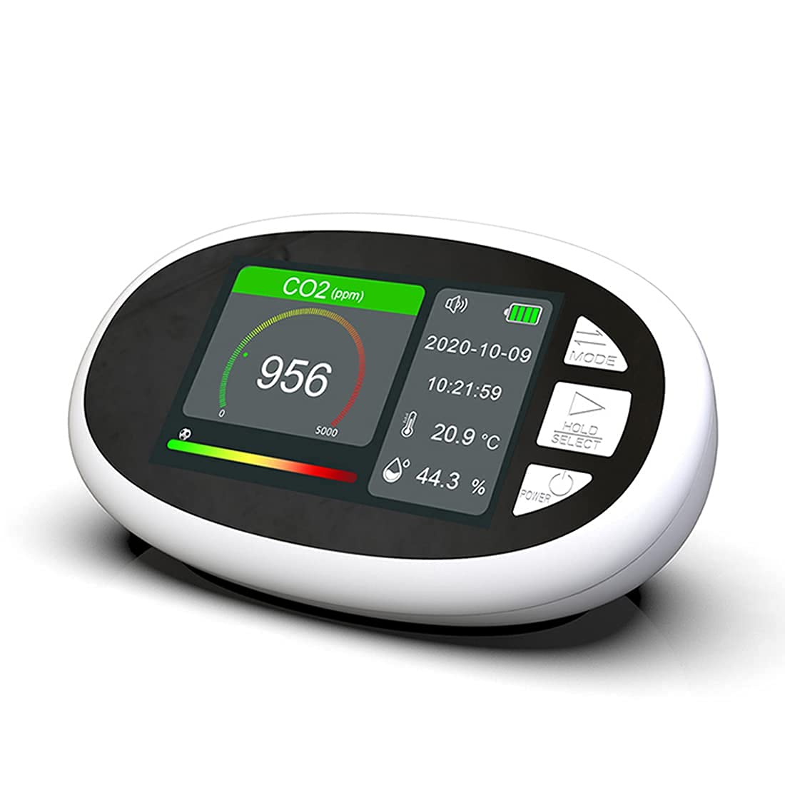Pack of 2 CO2 Detector with LED Display T36084