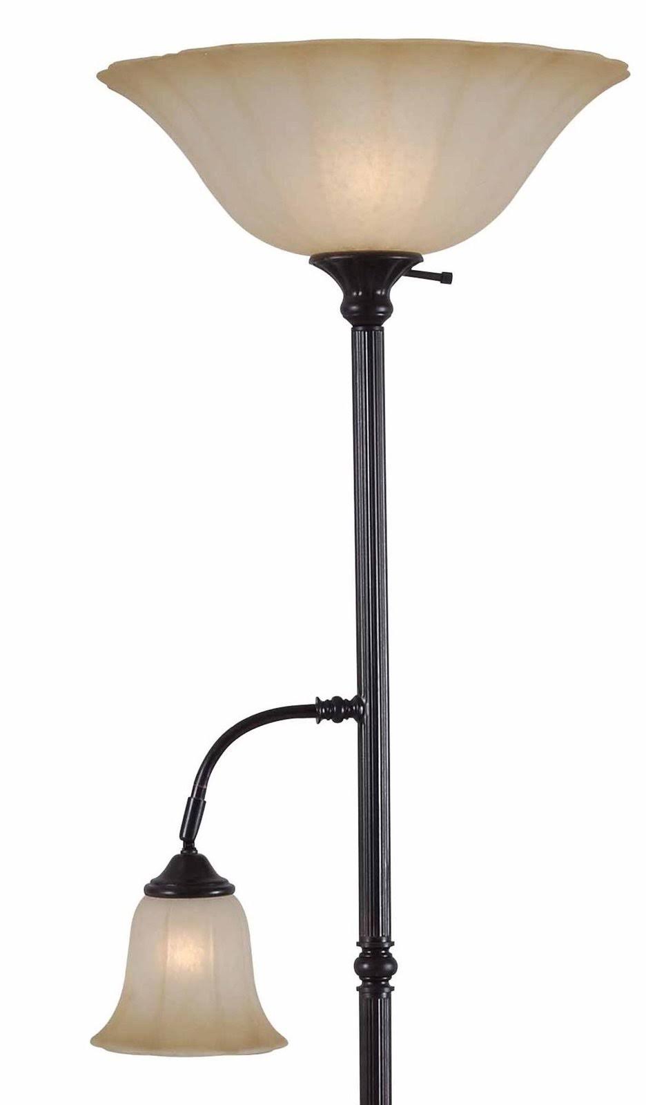 Golden Bronze Torchiere S862146
