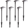 8W LED Landscape Pathway Lights, 3000K Warm White, Pack of 6 F3364