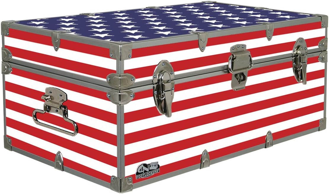 32x18x13.5 Inches Americana Storage Trunk Y568