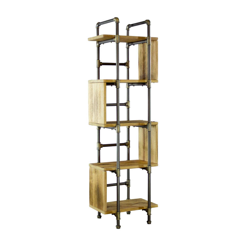 Modern Industrial Etagere Bookcase Display Y1483