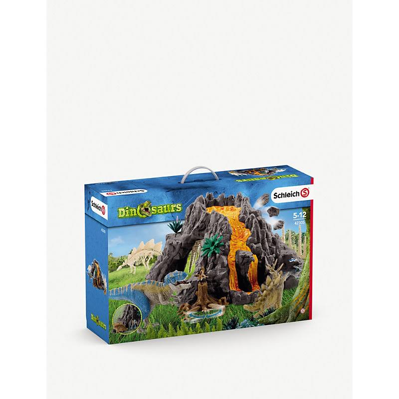 Giant Volcano with T-Rex W19436