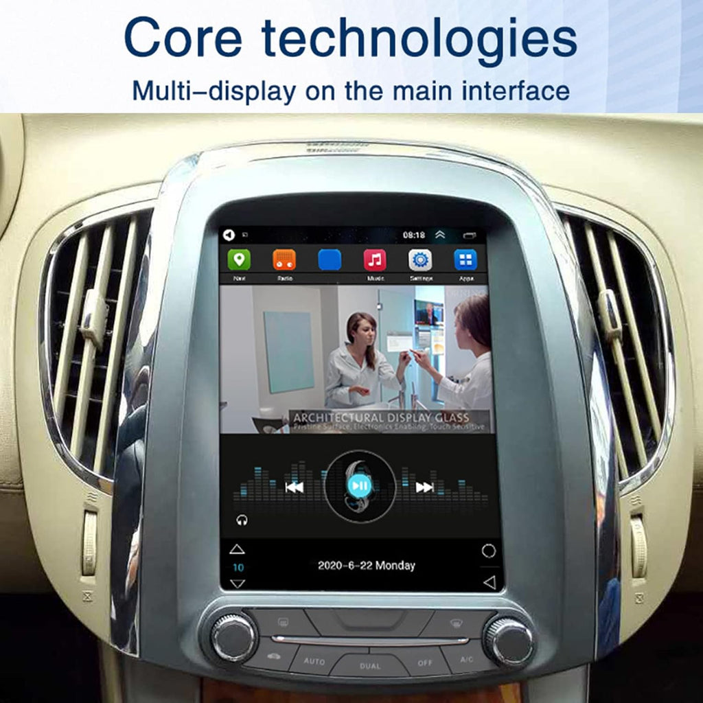 9.7in WiFi Car Radio Stereo Video Player N3681