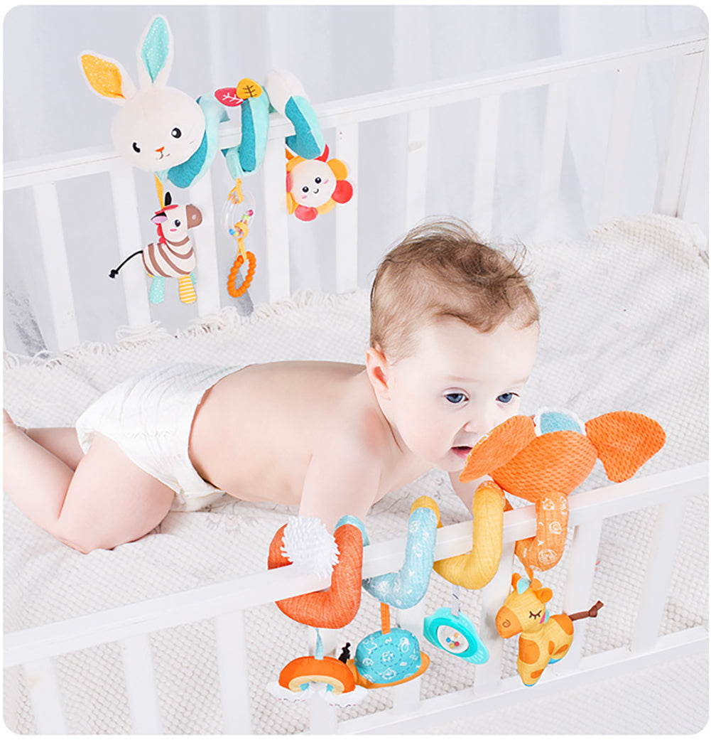 Sensory Stroller Toys with Teether Rattles H78778