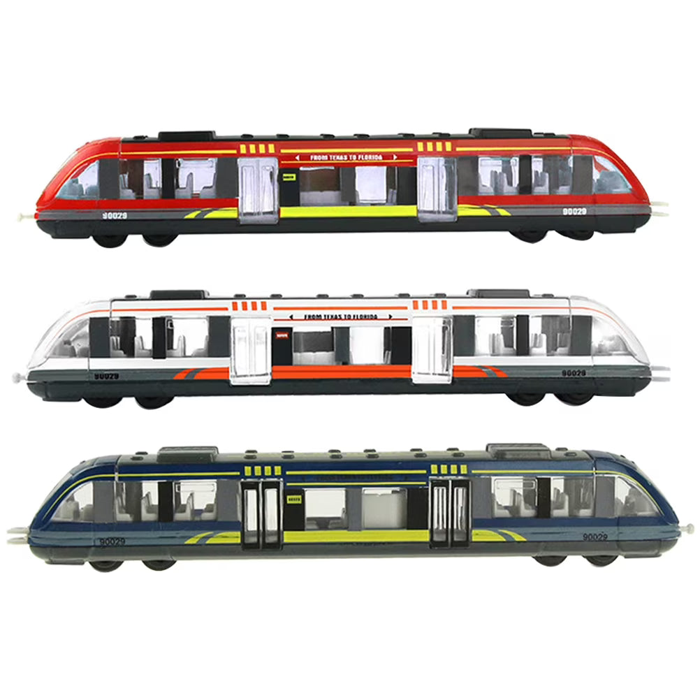 3pcs Simulation Electric Train Toy S6744