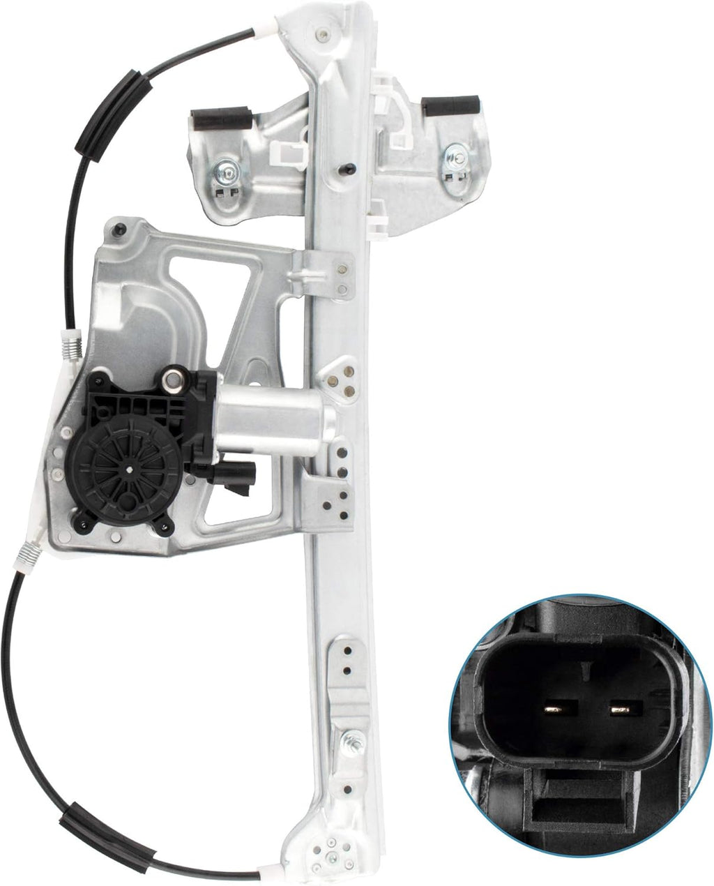 Front Right Passenger Side Power Window Regulator and Motor Assembly Pack of 2 C116
