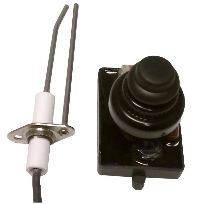 18x22 Rectangular Stainless Steel Drop in Firepit Pan with Spark Ignition Kit C740