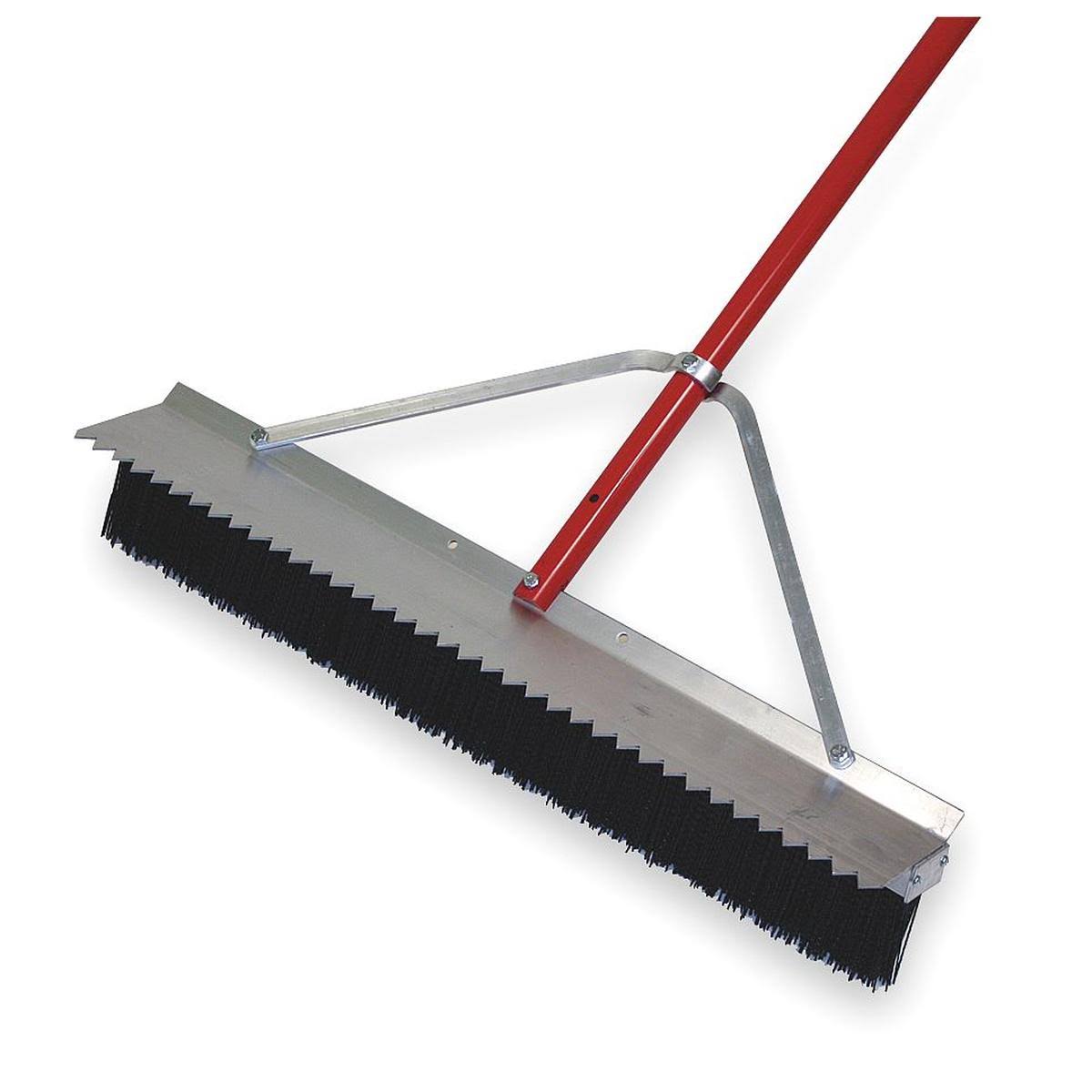 Black Polypropylene Push Broom with Handle T63127