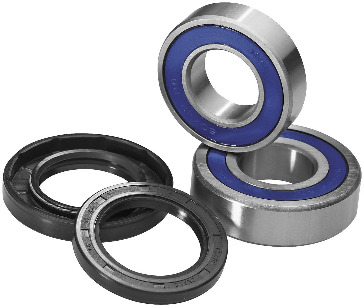 Front and Rear Wheel Bearing Kits for Yamaha YZ125 1998 D6358