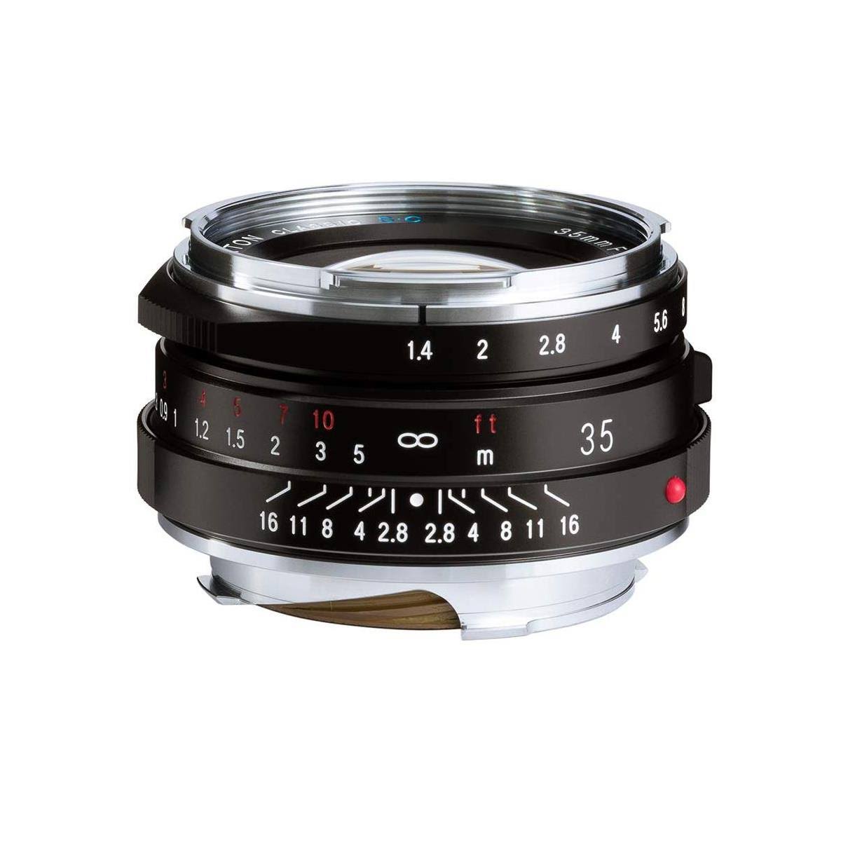 Black 35mm f/1.4 Multi Coated Leica M Mount Lens J4624