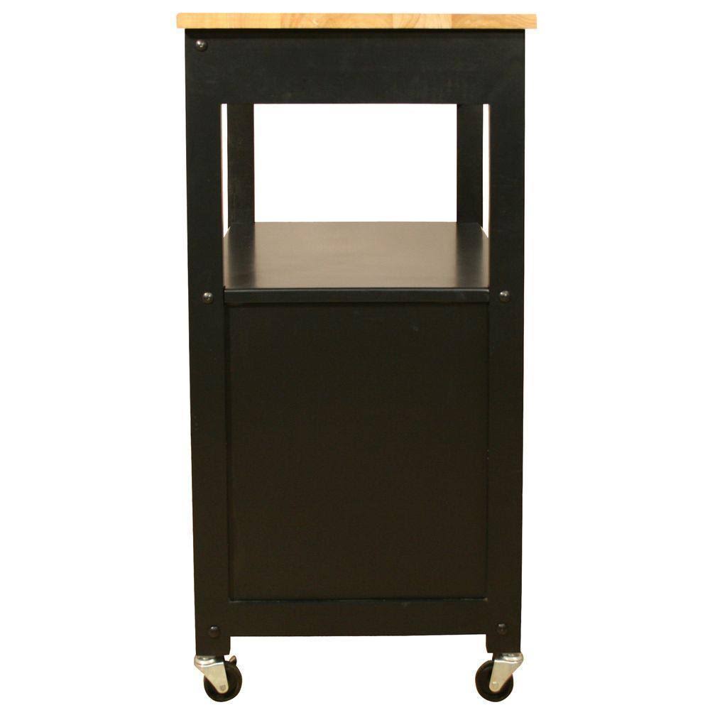 Black Kitchen Cart X440