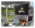 Black Breathable Water Resistant Vinyl TV Cover E2579