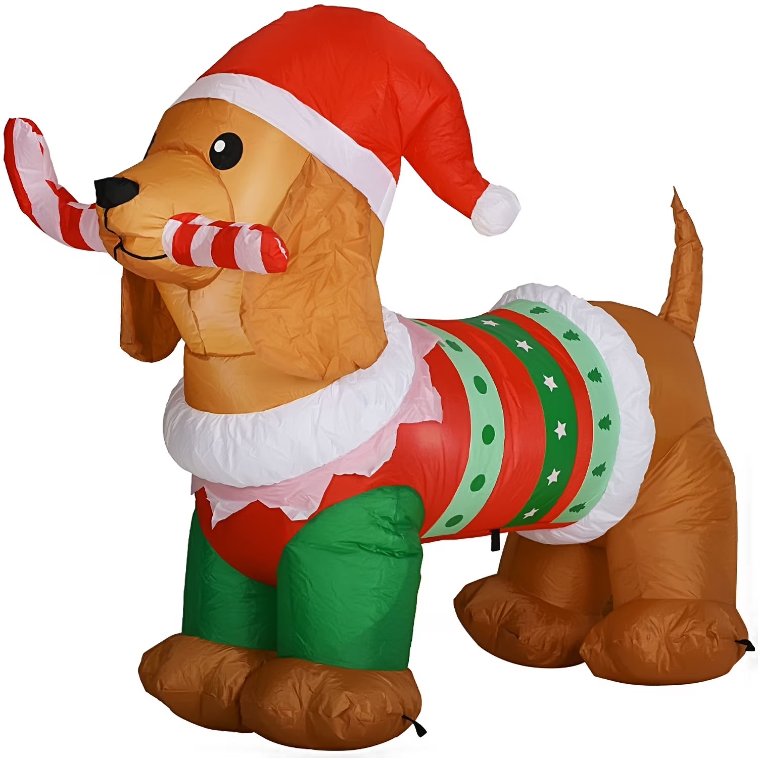 5ft Inflatable Dog with Led Lights N902138