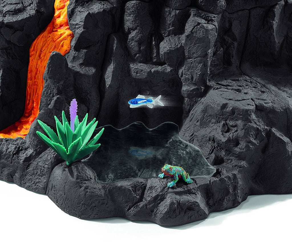 Giant Volcano with T-Rex W19436