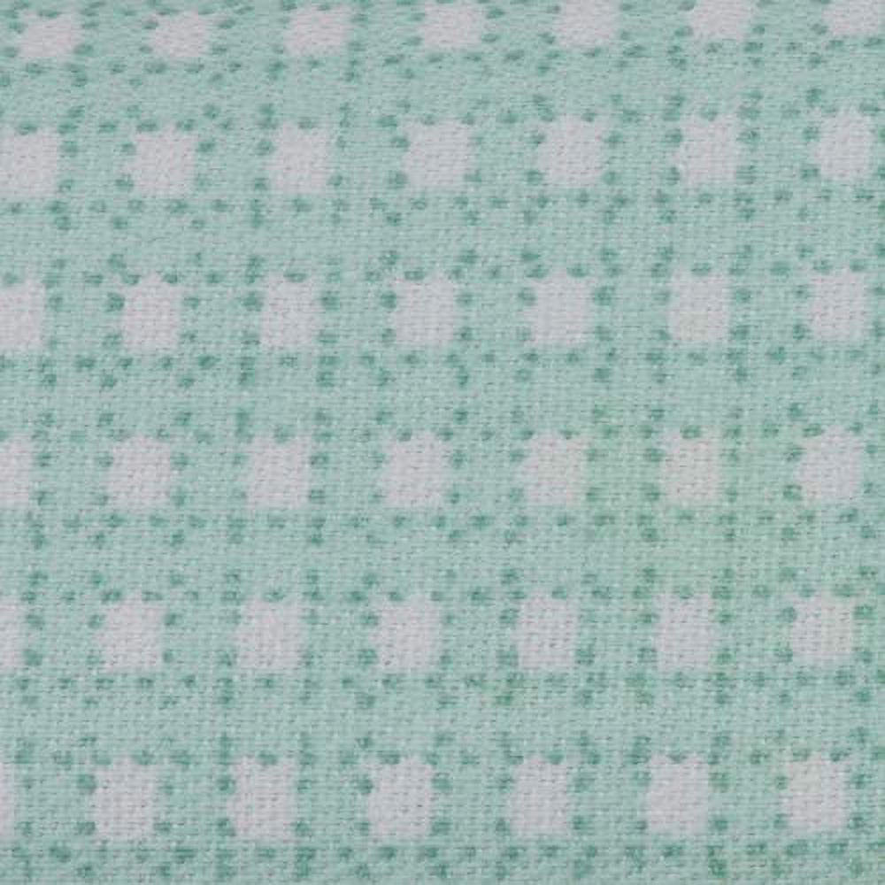 Walnut Slatted Play Pen with Blue Fabric C995734