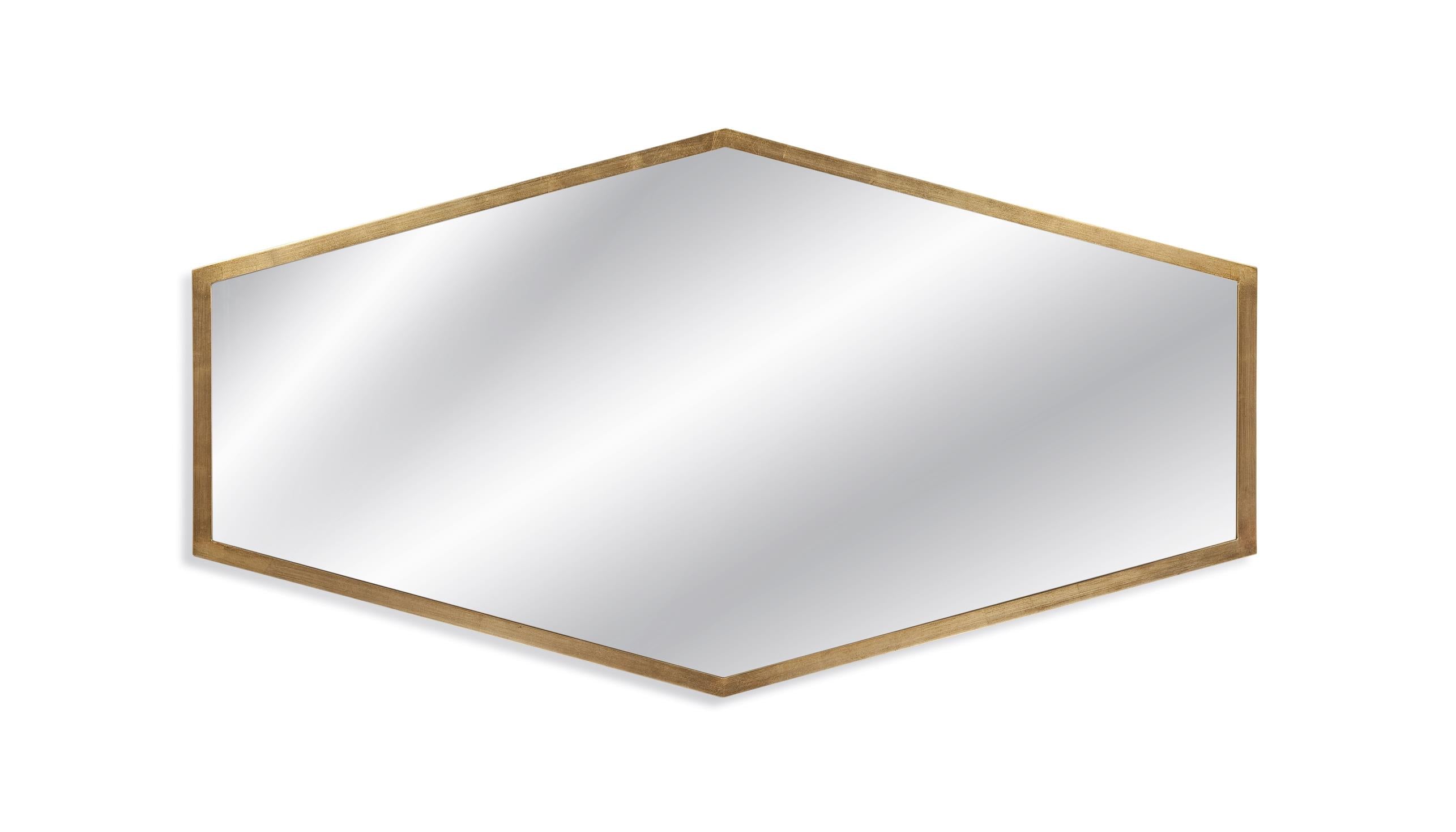 Gold Leaf Wall Mirror P8460
