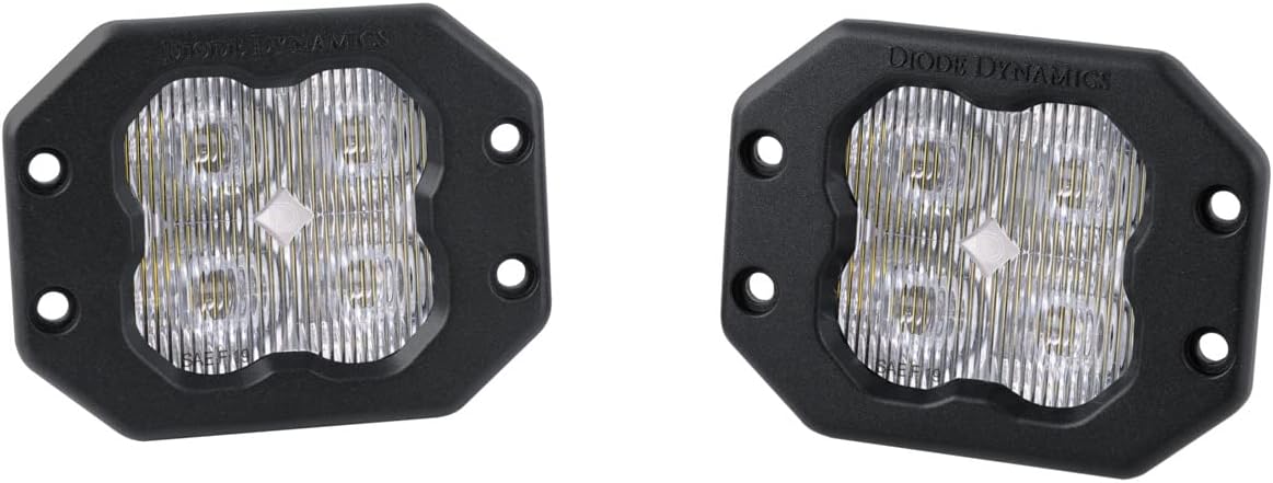 3in SAE/DOT White LED Pod (pair) N50230