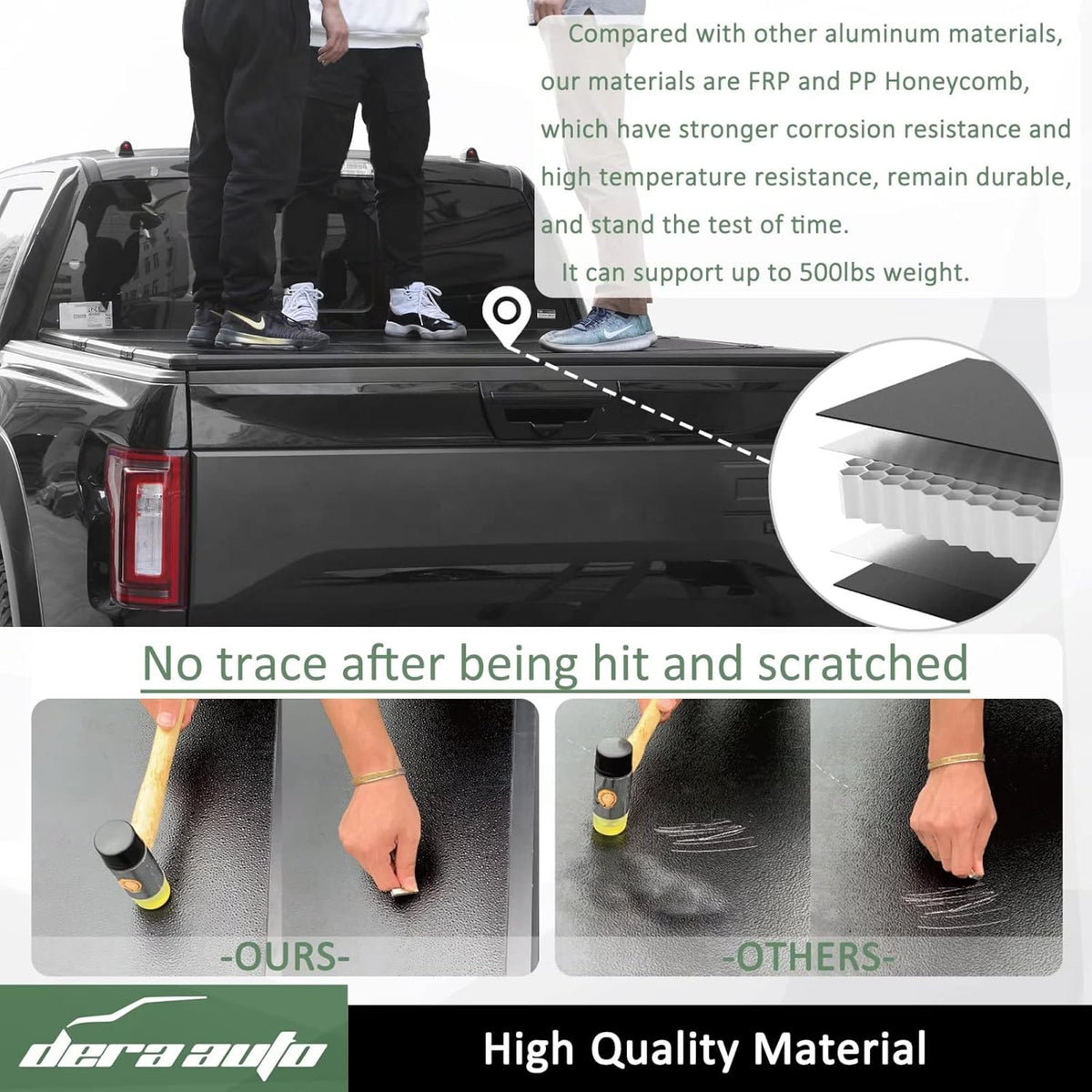 Hard Tri-Fold Truck Bed Tonneau Cover S47386