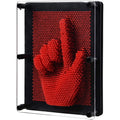 Red 3D Pin Art Board Toy Z783491