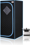Portable Home Steam Sauna Tent with 1,000 Watt Steam Generator and 60 Minute Timer X362