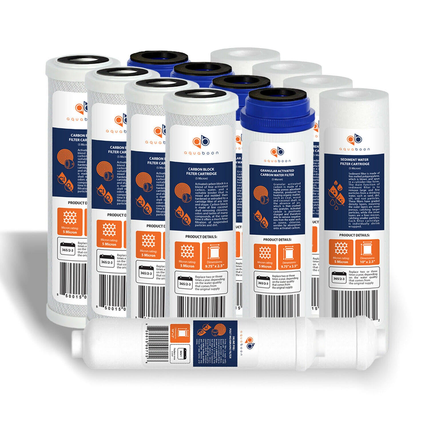 14 Pcs RO Replacement Filter Set I967888