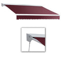 20 ft. Burgundy Retractable Awning with Remote N1716