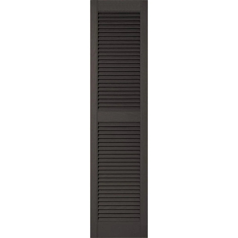 Open Louver Shutters with Shutter-Loks, Per Pair V1137