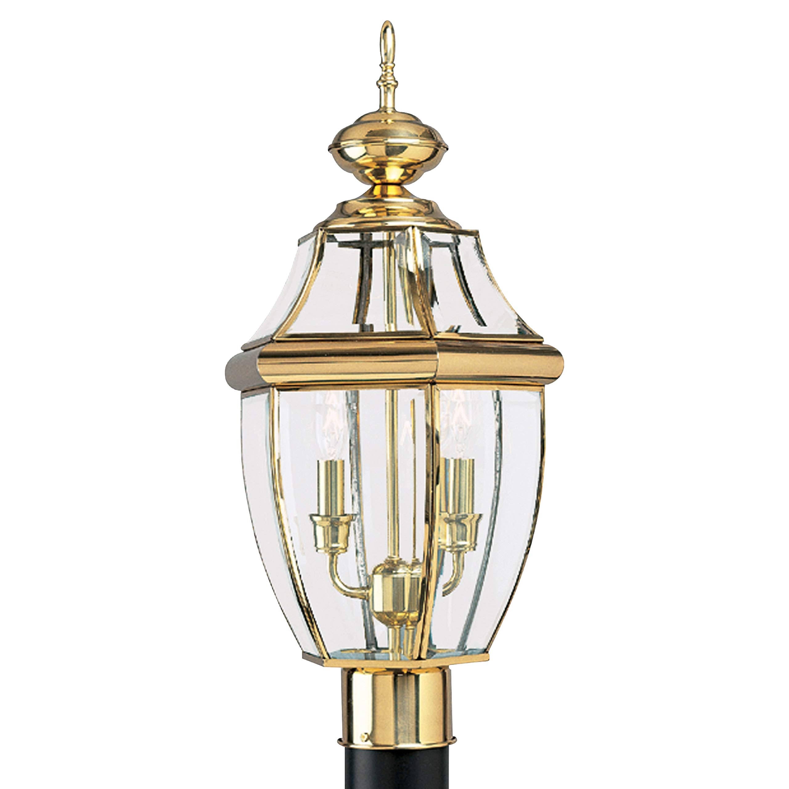 Polished Brass Outdoor Post Light I94090