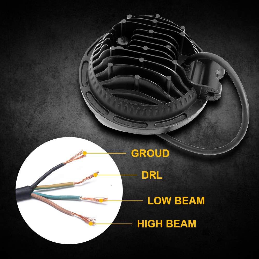 105W 7 Inch Round LED Driving Light Waterproof I253998