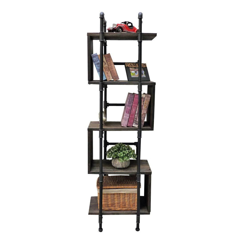 Modern Industrial Etagere Bookcase Display Y1483